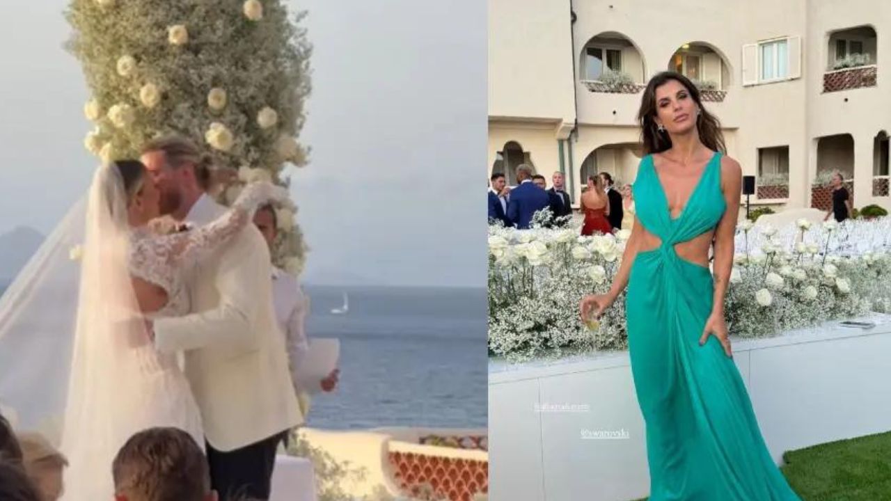 Elisabetta Canalis al matrimonio di Diletta Leotta non è passata inosservata: perché