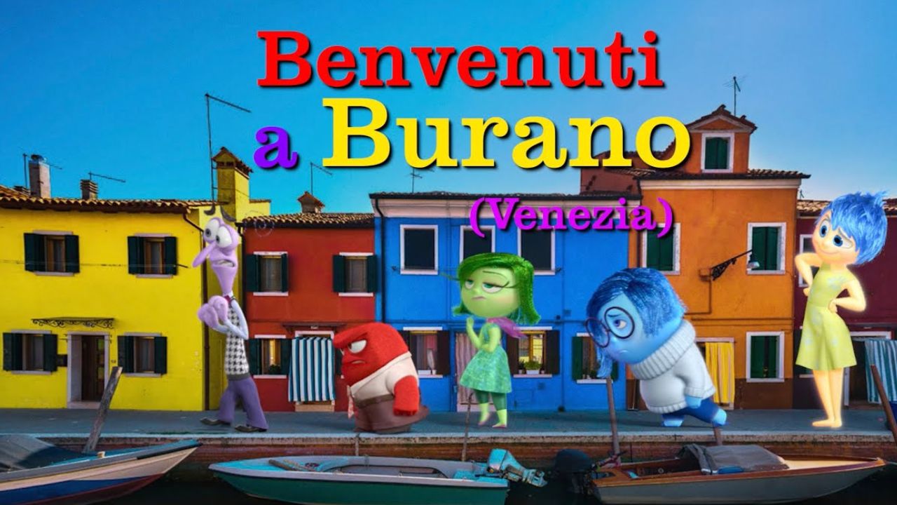 Inside Out 2: l’isola di Burano si trasforma. Ecco dove portare i tuoi bambini